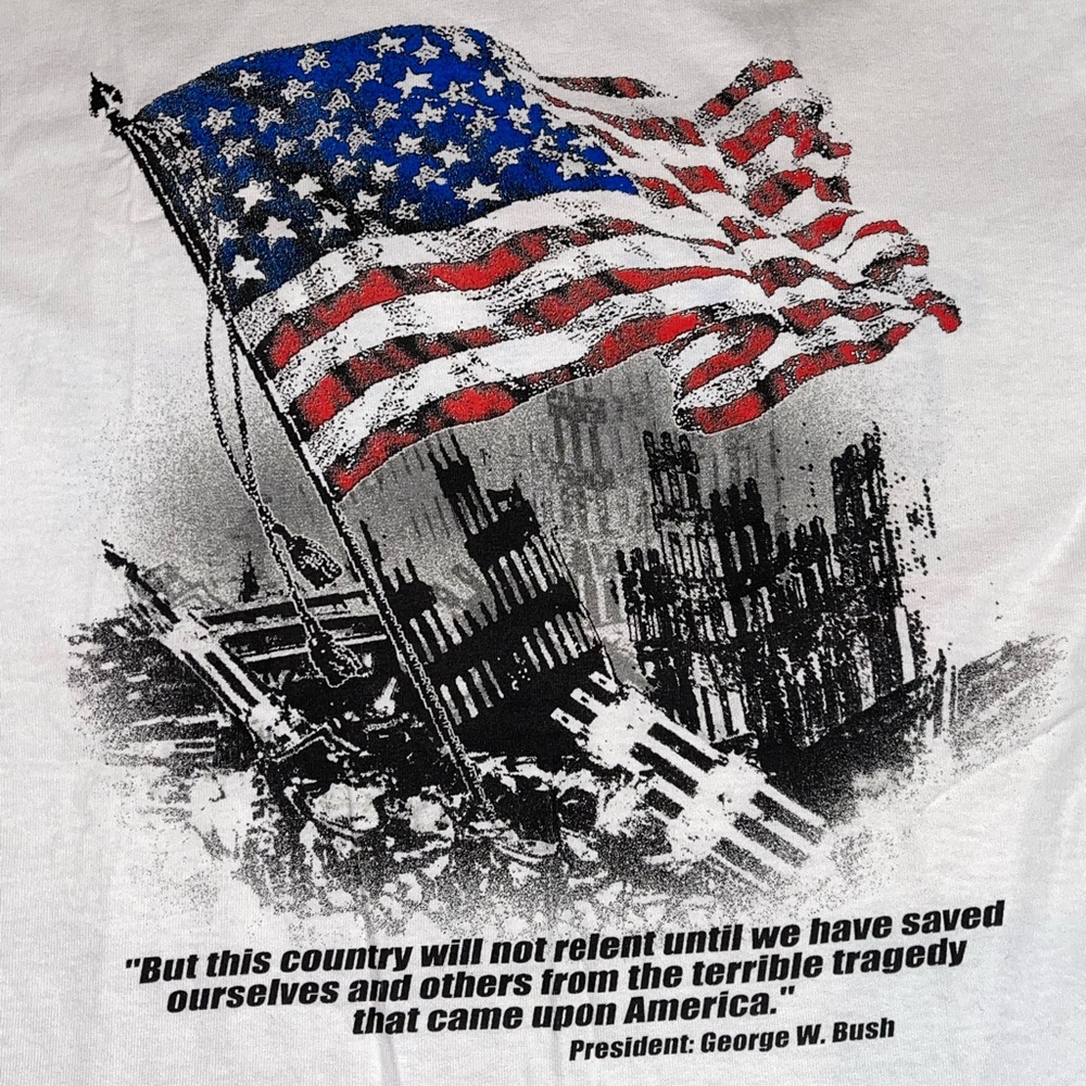 Vintage 2001 911 Tribute Shirt L